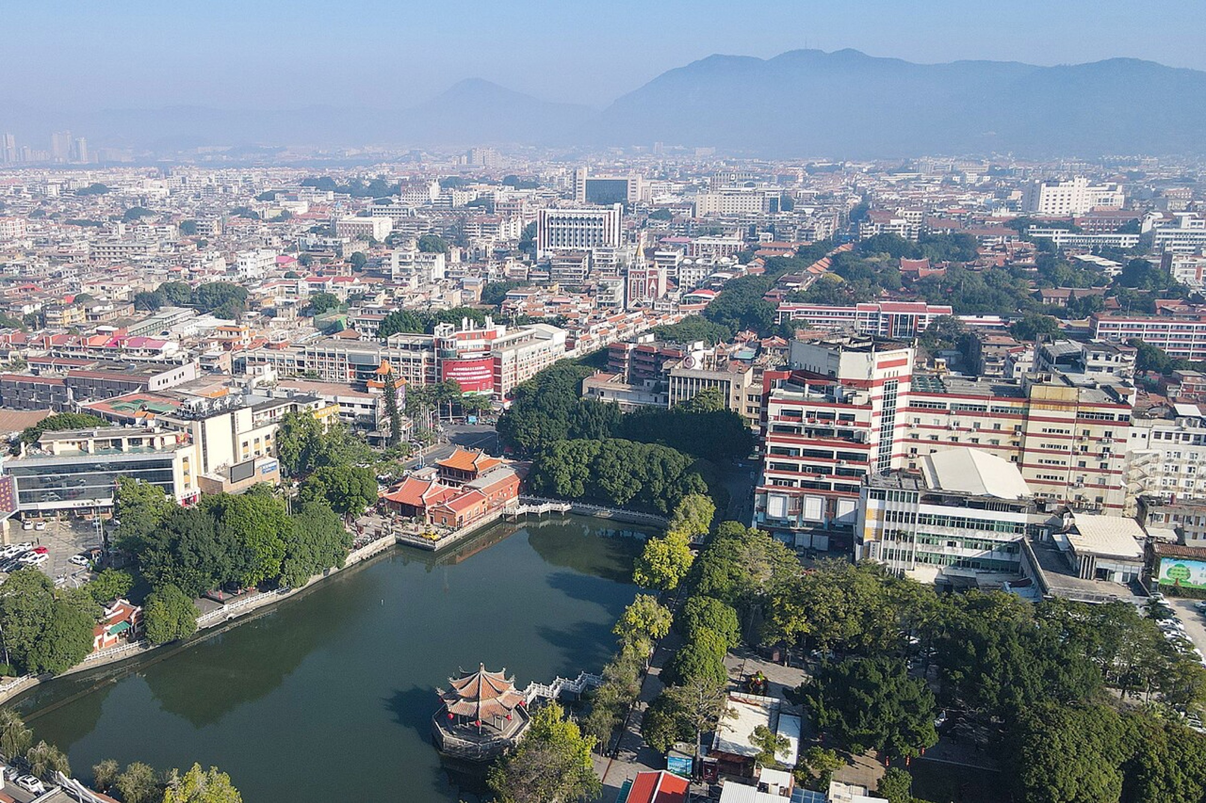 A street in Quanzhou historic downtown