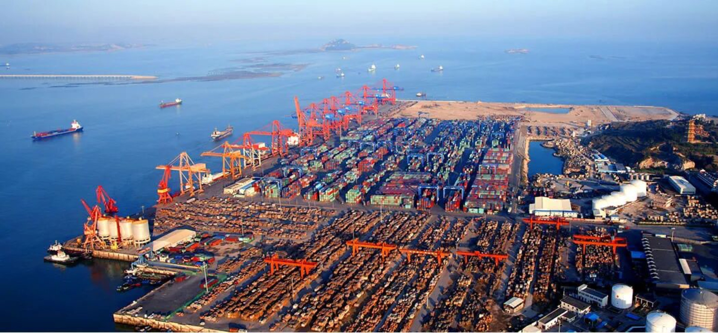Coastal landscape in the wider Quanzhou region